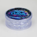 2.5" Above Cloud Design Acrylic Grinder – 3-Layer (Box of 12) Display Pack 777 Smoke