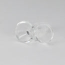 Clear Thick Glass Bowl – 14mm Joint, Round Handle (Pack of 100) Bowl · Popper 777 Smoke