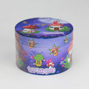 2.5" Mushroom Design Metal Grinder – 4 Layers (Box of 6) Display Pack 777 Smoke