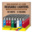 Clipper | Jet Flame Lighters - Display of 48 Lighter Super Supplys Inc