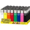 Clipper | CP11 Classic Reusable Lighters - Display of 48 Lighter Super Supplys Inc