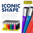 Clipper | CP11 Classic Reusable Lighters - Display of 48 Lighter Super Supplys Inc