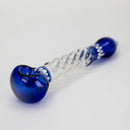 Straight Crystal Pipe 7" - Assorted Color Glass Pipe NIBO Distribution