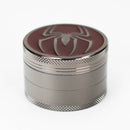 Spider Gun Metal Grinder 52mm 4 parts Box of 12 Display Pack NIBO Distribution