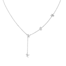 SILVER KUSH NECKLACE Jewelry The Kush Girls