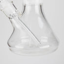 Z14" Glass Bong with Mosaic Art Design - 7mm Thick Glass Bong 777 Smoke