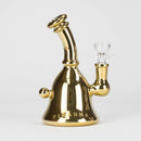Piranha | 6" 24k Gold Dab Rig with Bowl Glass Rig Small Biz Distributors