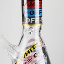 10" Companion Design Glass Beaker Bong Glass Bong 777 Smoke