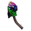 Toke While Skiing Colorful Mask Bong Acrylic Bong Maple Craft Inc