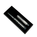 Metal Twisty Glass Blunt - Pen pipes Dab Rigs One Hitter 3 in 1 Blunt NIBO Distribution BLACK