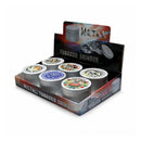 63mm Leaf&Skull Grinder – 4-Piece 6CT Display Pack Super Supplys Inc