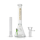 Fortune | 18" Beaker Bong – 7mm w/ Lighter Holder Glass Bong Fortune