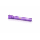 Fortune | 5" Color Glass Downstem Downstem · Bowlstem Fortune Purple