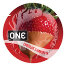 ONE | Condoms FlavorWaves - 10pk per order Condom JAL Chocolate Strawberry