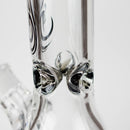 Genie | 12" Classic Beaker Bong – 9 mm Thick Clear Glass ( F7-001 ) Glass Bong ONE