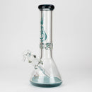 Genie | 12" Classic Beaker Bong – 9 mm Thick Clear Glass ( F7-001 ) Glass Bong ONE Teal
