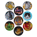 Slimjim X Jacob 9 Lives Ashtray - (Box of 18) Metal Ashtray SLIMJIM