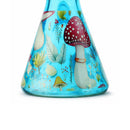 Fortune | 10" Colored 5mm Mushroom Beaker Glass Bong Fortune