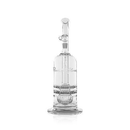 Pure Glass | 18" 110mm Torus XL Bubbler - Female 19mm Glass Rig PINNACLE DISTRIBUTORS INC.