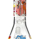 Chaos Collage 10” Graphic Beaker Bong Glass Bong Super Supplys Inc