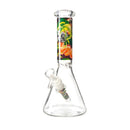Portal Series 10” Graphic Beaker Bong Glass Bong Super Supplys Inc Design 5
