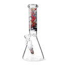 Portal Series 10” Graphic Beaker Bong Glass Bong Super Supplys Inc Design 3