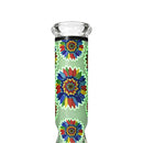 12.5” 7mm Luminous Bloom Beaker Bong Glass Bong Super Supplys Inc
