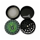 3D Design 4-Part Tobacco Grinder – Display of 12 pcs Display Pack Super Supplys Inc