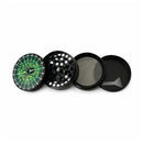 3D Design 4-Part Tobacco Grinder – Display of 12 pcs Display Pack Super Supplys Inc