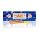 Satya | Nag Champa Incense Sticks – 100g 7.8" Box of 6 Incense SunGlow