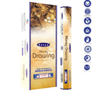 Satya Egyptian Musk Hexagonal Incense Sticks 9" Incense SunGlow Satya Money Drawing Hexagonal Incense Sticks 9"