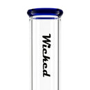 Wicked | 10" 4mm Glass Beaker Bong-4 Colours Assorted Glass Bong Super Supplys Inc