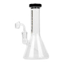 Red Eye Tek® | 8" Tall Black Splash Concentrate Beaker Glass Rig West Coast Gifts