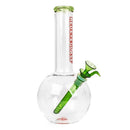 Red Eye Glass® | 10" Tall Little Bro Bubble Tube Glass Bong West Coast Gifts Green