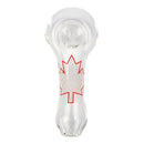 Bongjour!™ | 3.75" Clear Hand Pipe w/Decal (Assorted Decal 8 Pack) Glass Pipe West Coast Gifts