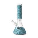 Braided Grip 12.5” 7mm Beaker Bong Glass Bong Super Supplys Inc