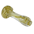 StripeWave 3" Glass Pipe-Assorted Design& Colours-2CT Glass Pipe Super Supplys Inc
