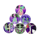 63mm*42mm Alien Lounge Grinder -Assorted-6 Pcs/Display Display Pack Super Supplys Inc