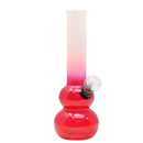 7" Psycho Splash Mini Glass Bong Glass Bong Maple Craft Inc Red