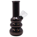 5" Netted Mini Glass Bong Glass Bong Maple Craft Inc Black