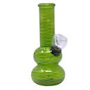 5" Netted Mini Glass Bong Glass Bong Maple Craft Inc Green