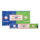 Satya | Nag Champa 16G Incense Display of 12 Incense Maple Craft Inc