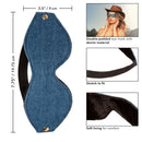 Ride 'Em Premium Denim Collection Eye Mask Intimate Apparel · Accessory JAL