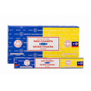 Satya | Nag Champa 16G Incense Display of 12 Incense Maple Craft Inc Seven Chakra