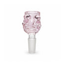 14mm Troll Face Glass Bowl Piece Bowl · Popper Super Supplys Inc Pink