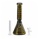 12.5" Plaid Beaker Bong with Gift Box Glass Bong Super Supplys Inc