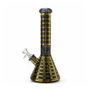 12.5" Plaid Beaker Bong with Gift Box Glass Bong Super Supplys Inc