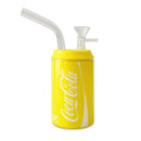 Soda Can Glass Bong Assorted Design-6 Pcs/Display Glass Bong Super Supplys Inc