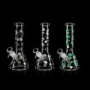 10" Glow-in-the-Dark Beaker Bong Glass Bong Super Supplys Inc