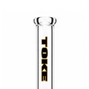10" TOKE Beaker Bong Glass Bong Super Supplys Inc